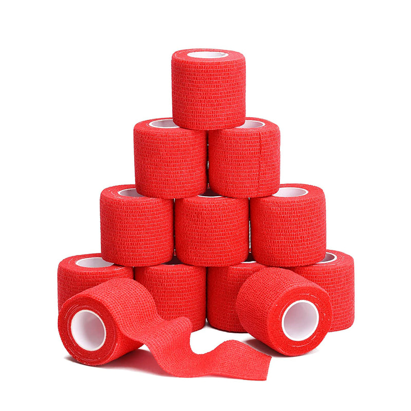 Assorteret Elastic Sports Fitness Cohesive Bandage