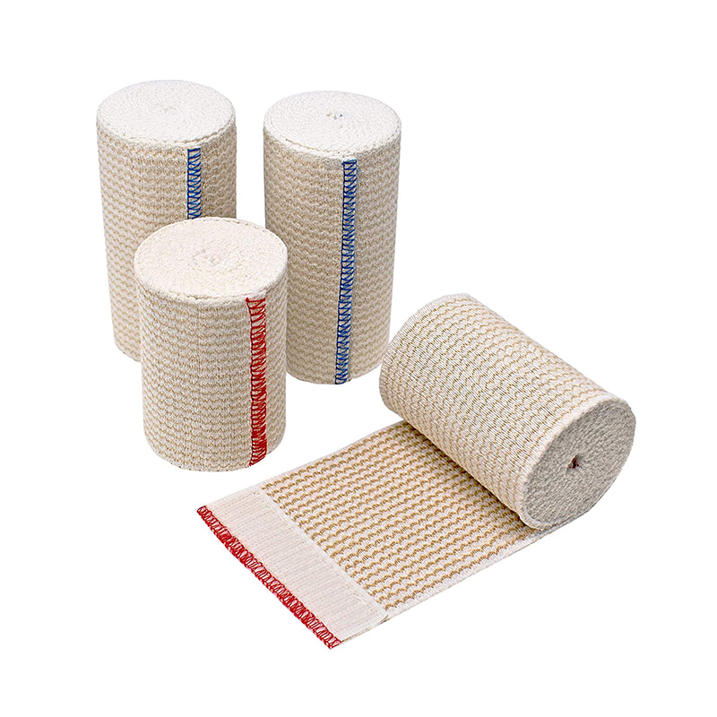 Premium kompression genanvendelige bomuld elastiske sportsbandager