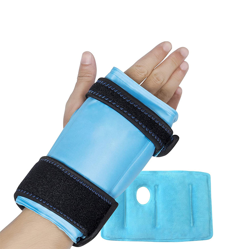 Genanvendelig Gel Hand Ice Pack Wrap til øjeblikkelig smertelindring fra karpaltunnelen 