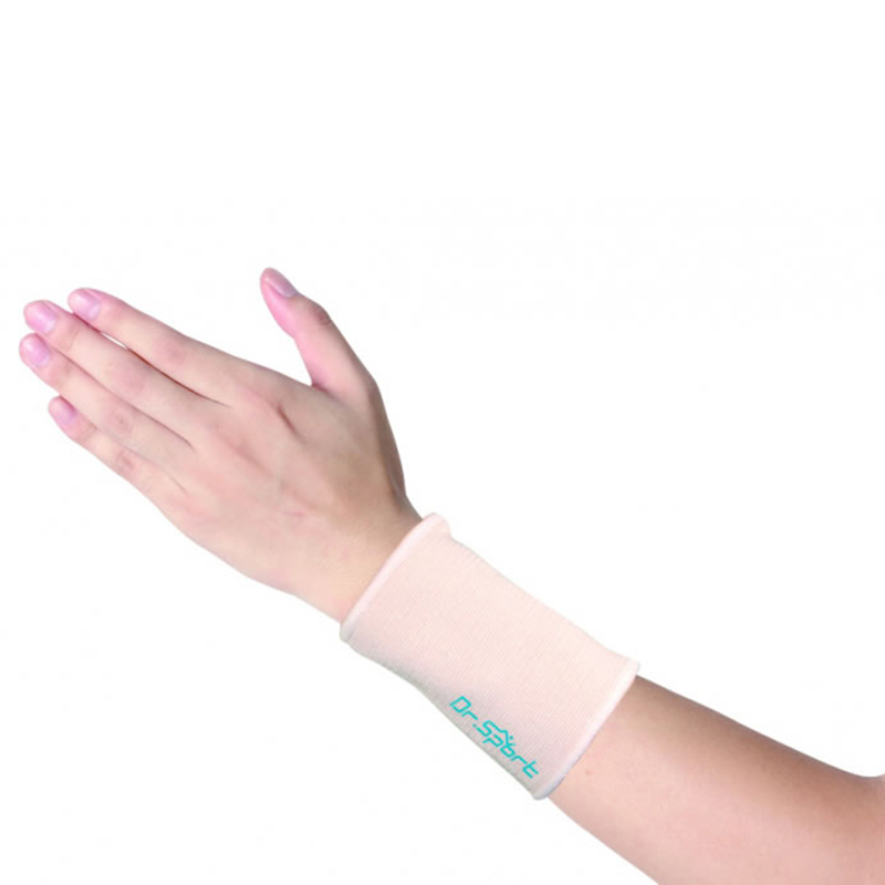 Letvægts komfortabel beige sportselastisk støtte til håndled 
