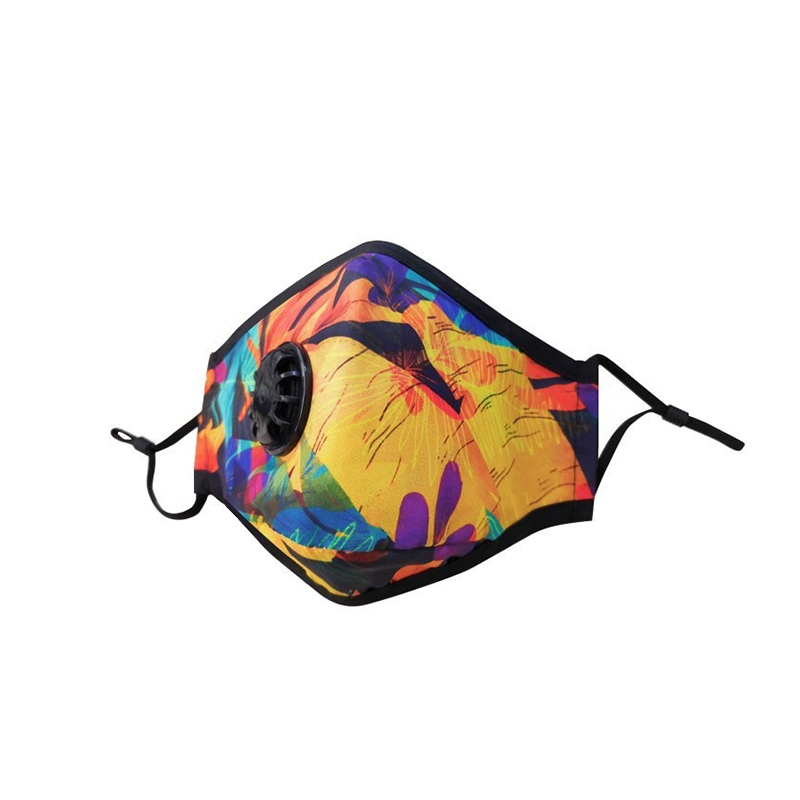Justerbar åndbar genanvendelig kunstmaleri bomuldsmaske med filter 