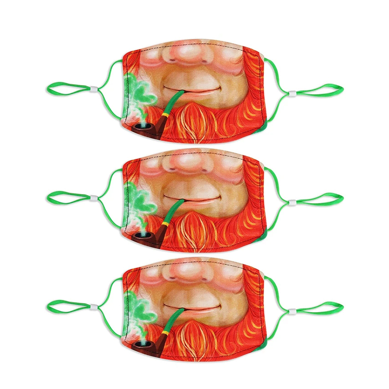 Åndbar Hanukkah voksen bomuldsmaske til ferie 