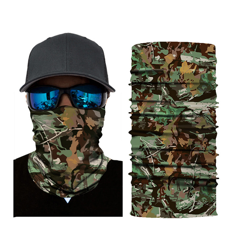 Sømløs komfortabelt stof rørformet cykelmaske 