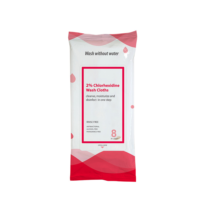 Hypoallergen ingen skylning 2% dimethicone vaskeklude til alle hudtyper 