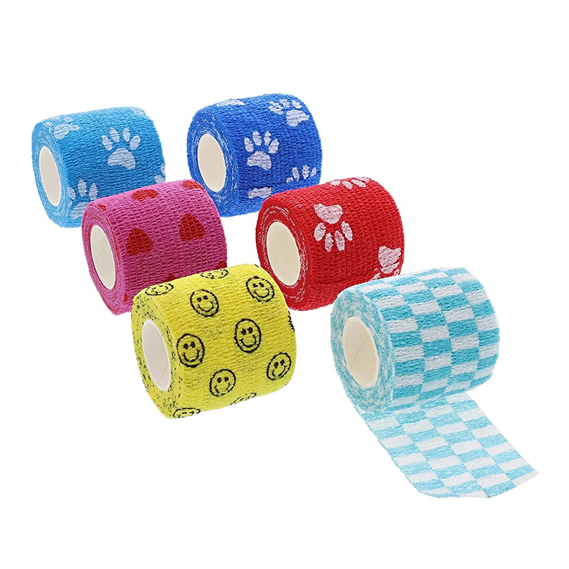 Latexfri sammenhængende bandage