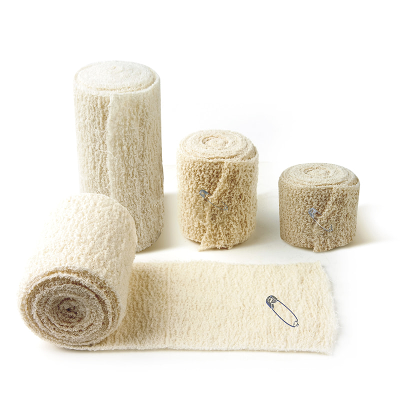 B.P. Crepe Bandage Elastisk Spandex Bomuldsbandage