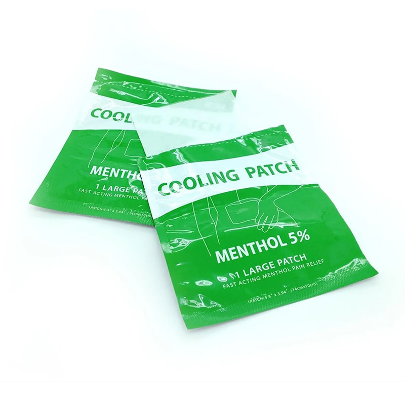 Menthol smertelindrende køleplaster